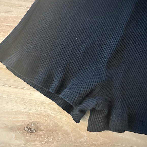 Zara Ribbed Openback Romper S - Picture 4 of 7